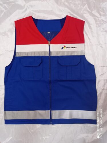 rompi pertamina bordir