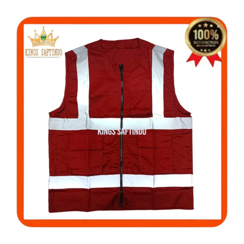 ROMPI SAFETY K3 SAFETY VEST BAHAN AMERICAN DRIIL