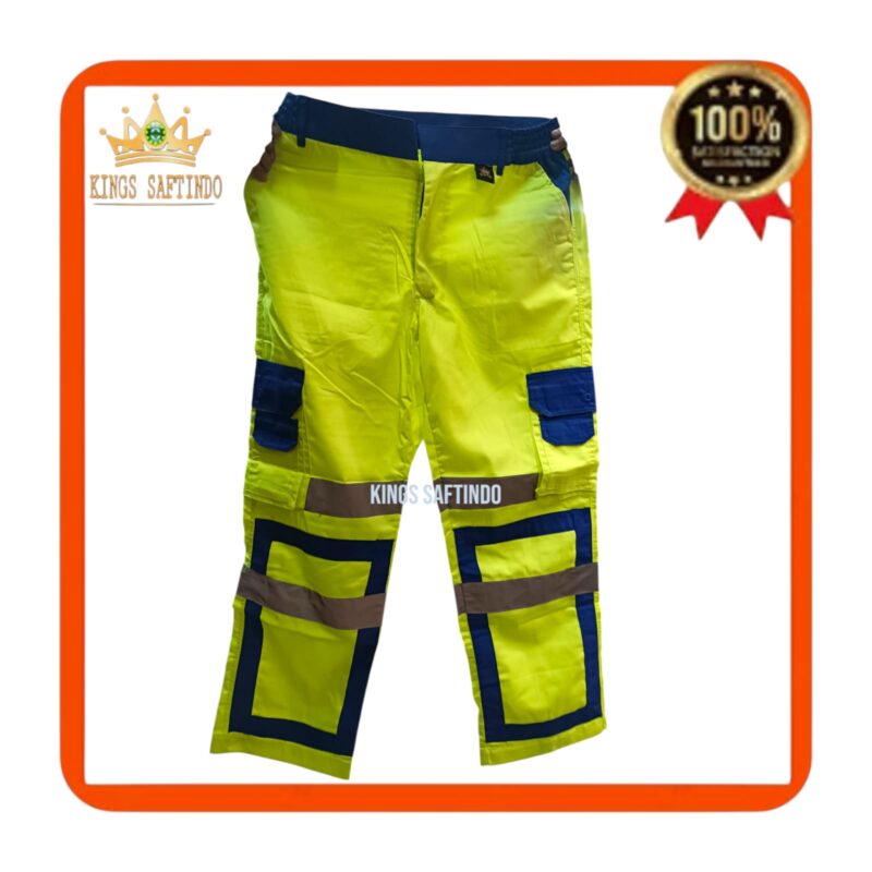 CELANA SAFETY CUSTOM TERBARU SERAGAM K3