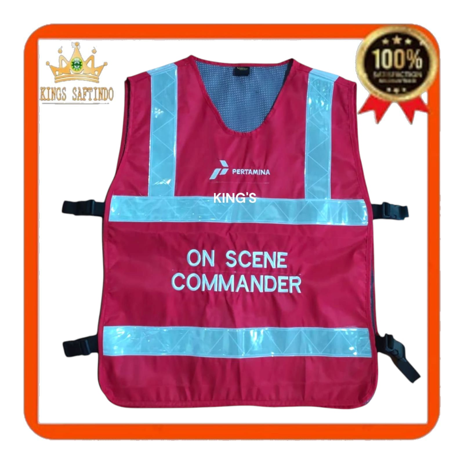 ROMPI OKD PERTAMINA BORDIR BAHAN TASLAN SAFETY K3