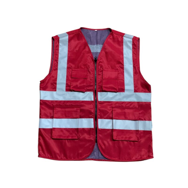 SAFETY VEST TASLAN WATERPROOF TASLAN MILKY