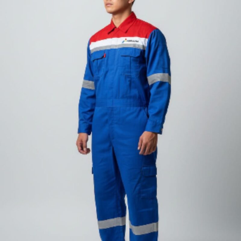 WEARPACK PERTAMINA COVERALL BORDIR SCHOTLITE 3M