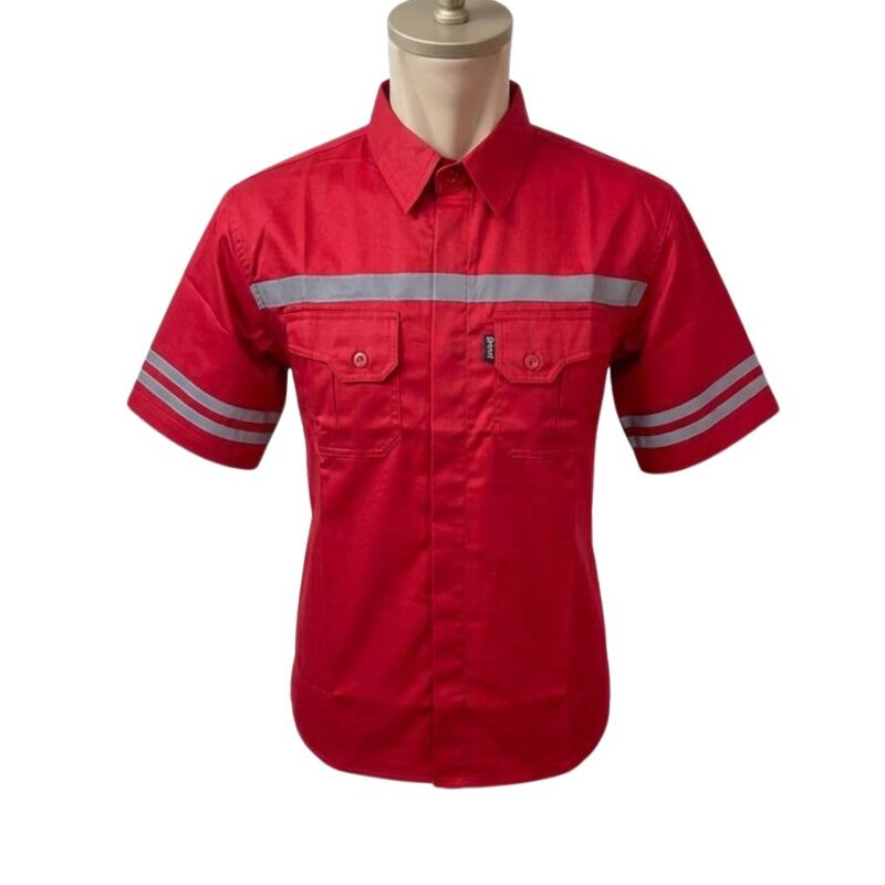 SERAGAM SAFETY LENGAN PENDEK PREMIUM