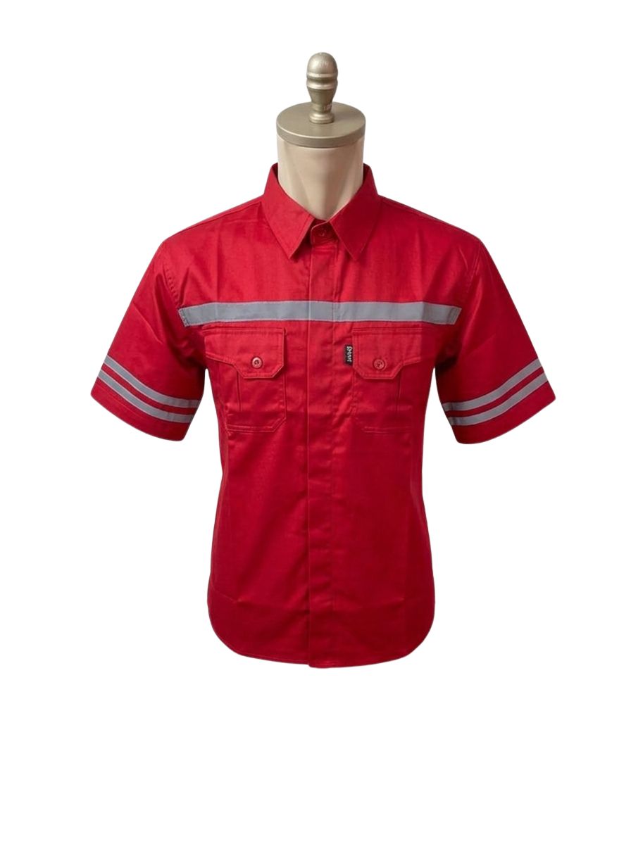 SERAGAM SAFETY LENGAN PENDEK PREMIUM