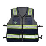 ROMPI SAFETY BAHAN DRILL PREMIUM KOMBINASI ABU