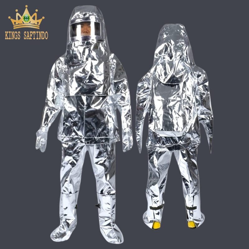 ALUMINIZED HEAT PROTECTIVE SUIT DTXF-93-1