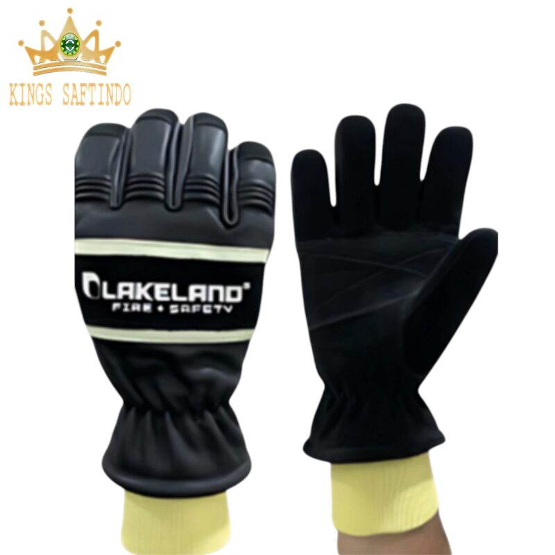 LAKELAND NFPA321K PERISAI TANGAN BAJA TAHAN 500 C