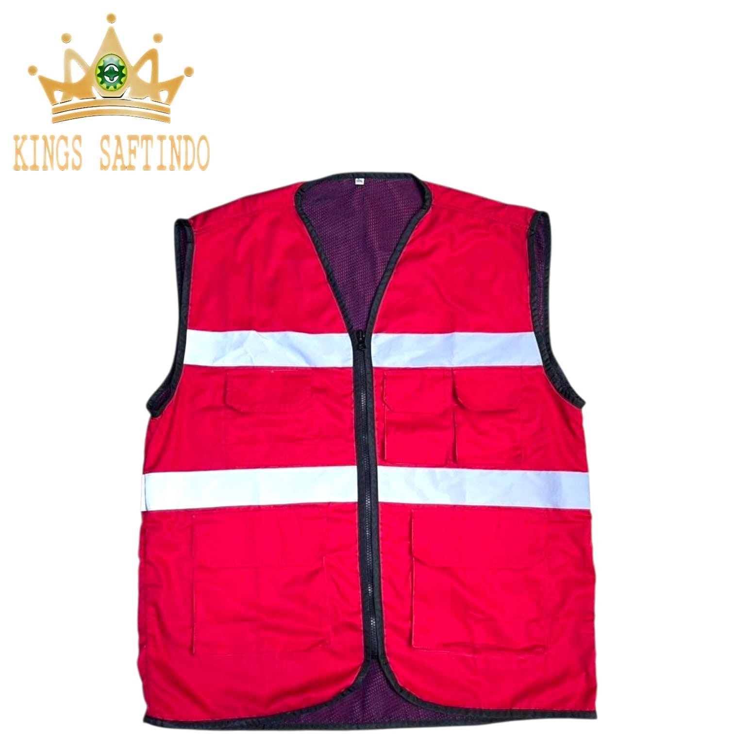SAFETY VEST BAHAN DRILL ORIGINAL