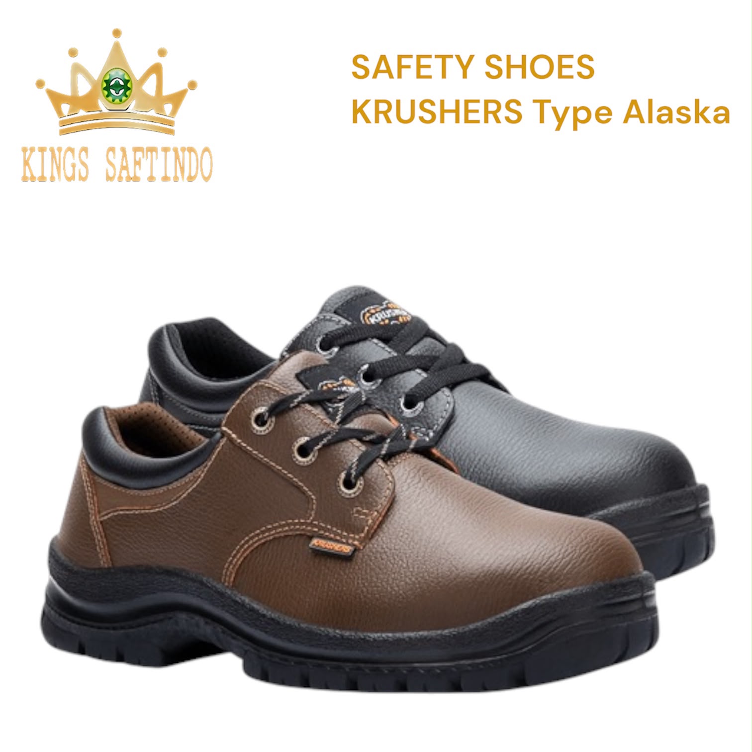 SEPATU SAFETY KRUSHERS ALASKA PREMIUM SNI 2026