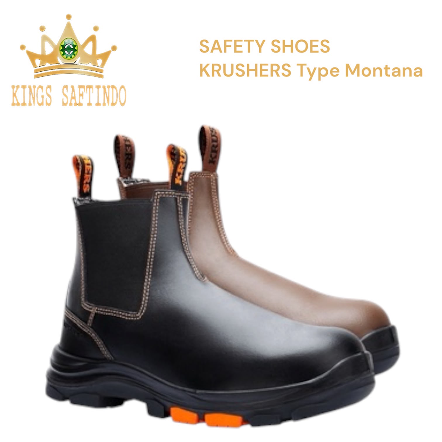 SEPATU SAFETY KRUSHERS MONTANA PREMIUM SNI 2026