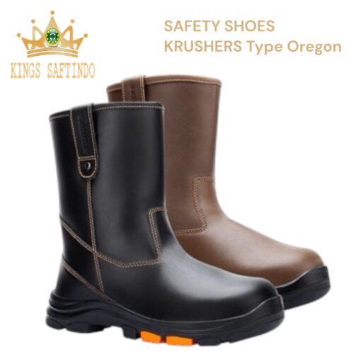 SEPATU SAFETY KRUSHERS OREGON PREMUIM SNI 2026