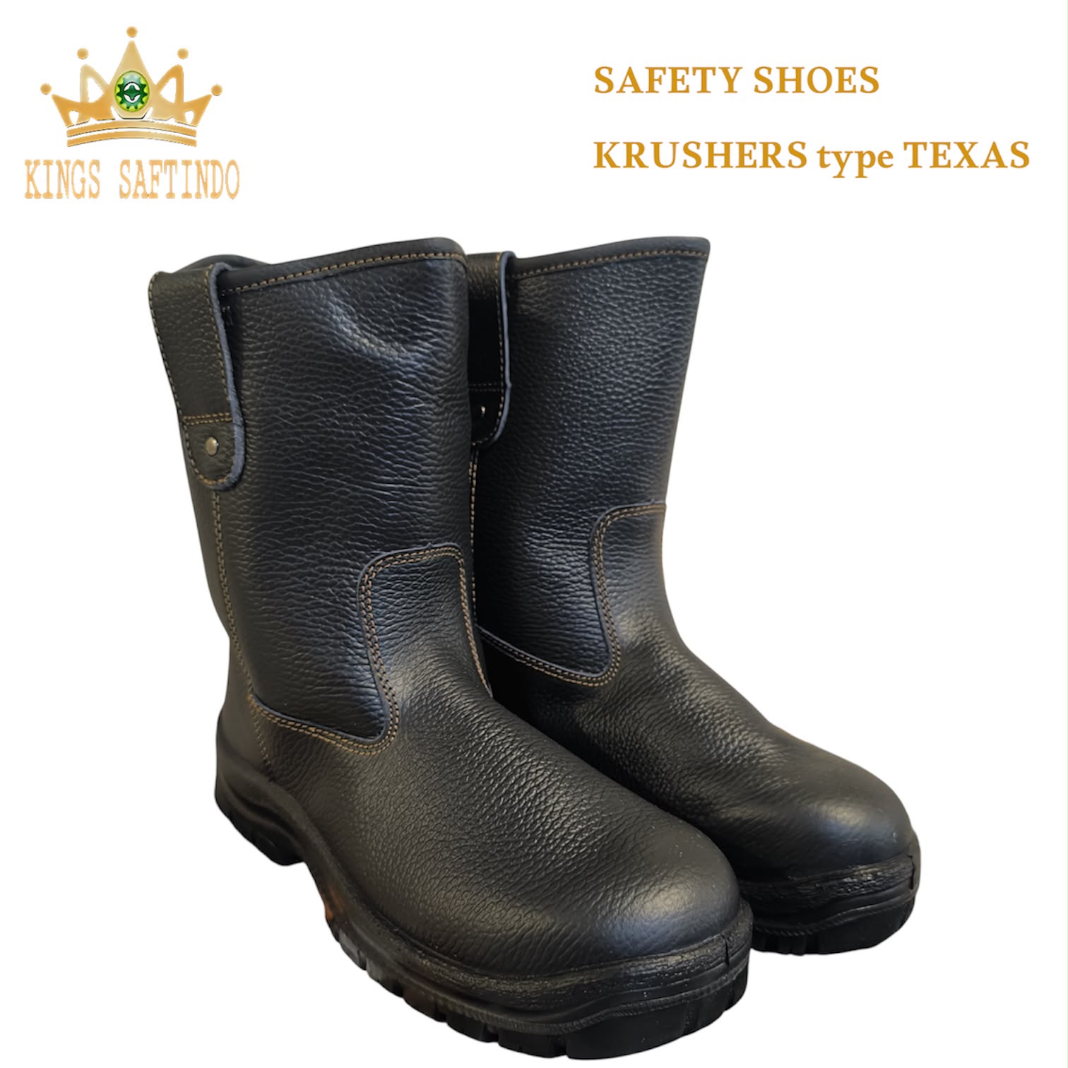 SEPATU SAFETY KRUSHERS TEXAS PREMIUM SNI 2026
