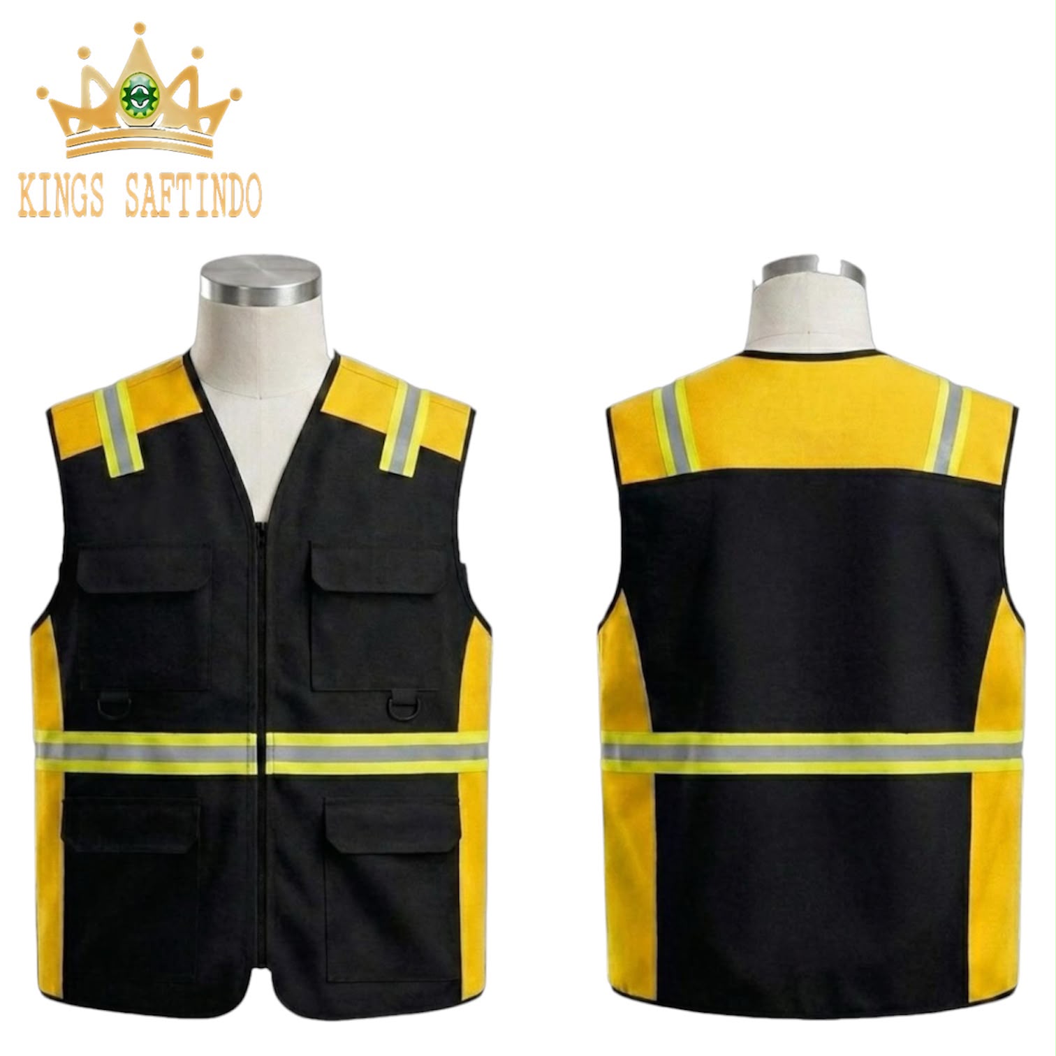 ROMPI SAFETY BAHAN DRILL PREMIUM SCOT KOMBINASI