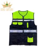 SAFETY VEST BAHAN JALA JARING 1 LAPIS ORI